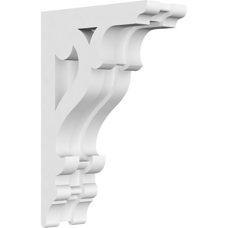 Ekena Millwork Brontes Architectural Grade PVC Corbel, 1 7/8"W X 4 1/2"D X 7"H CORP01X04X07BR
